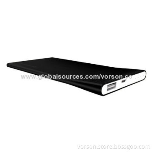 Hot-selling Ultra-thin Power Bank with 2,500mAh Battery Capacity